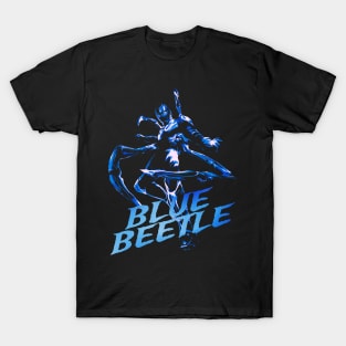 Blue Superhero Beetle T-Shirt
